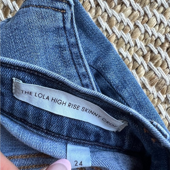 Denim Forum Lola High Rise Skinny Crop - Picture 5 of 8
